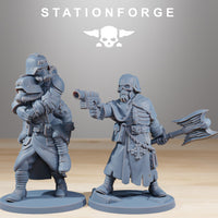 3D Printed GrimGuard Casualties by StationForge Miniatures