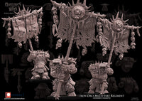 3D printed Iron Orc Regiment x8 by Avatars of War