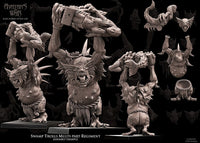 3D printed Swamp Trolls x5 by Avatars of War