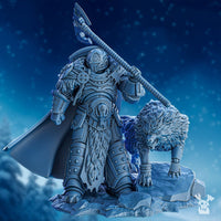 3D Printed Fein'ar the Wolfborn by DakkaDakka Mininatures