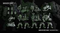 3d Printed Ork Maradaz x5 by DakkaDakka Miniatures