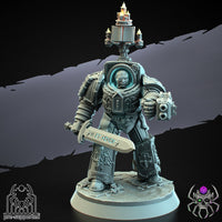 3D Printed Demon Hunters Heavy Armor Squad by EightLegsMiniatures