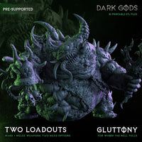 3D Printed Gluttony, the Bubonic One by Dark Gods Miniatures