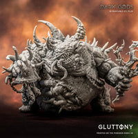 3D Printed Gluttony, the Bubonic One by Dark Gods Miniatures