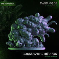 3D Printed Burrowing Horror by Dark Gods Miniatures