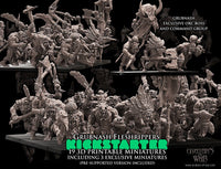 3D Printed Savage Orc Regiment by Avatars of War