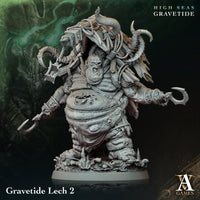 3D Printed Gravetide Lech by Archvillain Games