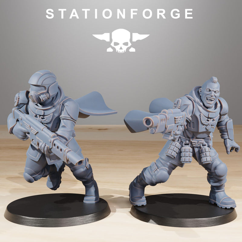 3D Printed Vaskar Freedom Fighters x10 by StationForge Miniatures – BIG ...