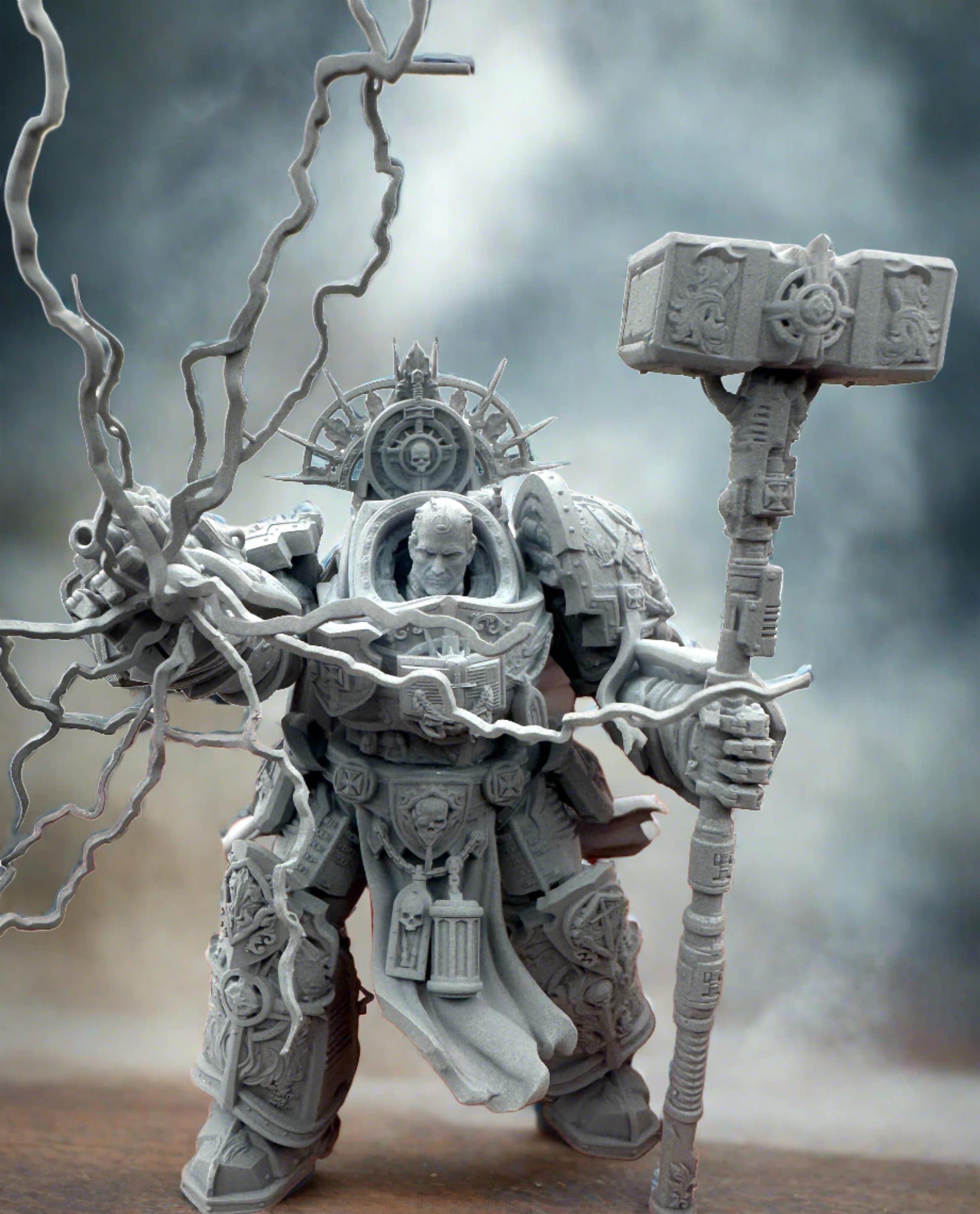 3D Printed Knight of Purity by 3DArtGuy Miniatures