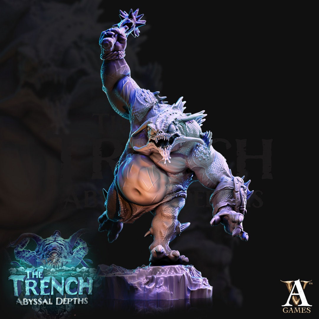 3D Printed Morlok Big Boi by Archvillain Games