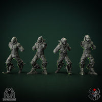 3D Printed Biomechanoid Squad by EightLegsMiniatures