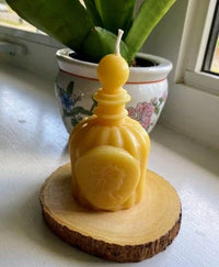 Vintage Perfume Bottle Beeswax Candle - BIG FRENCHIES