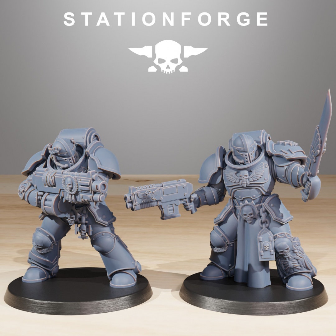 3D Printed Socratis Elites by StationForge Miniatures