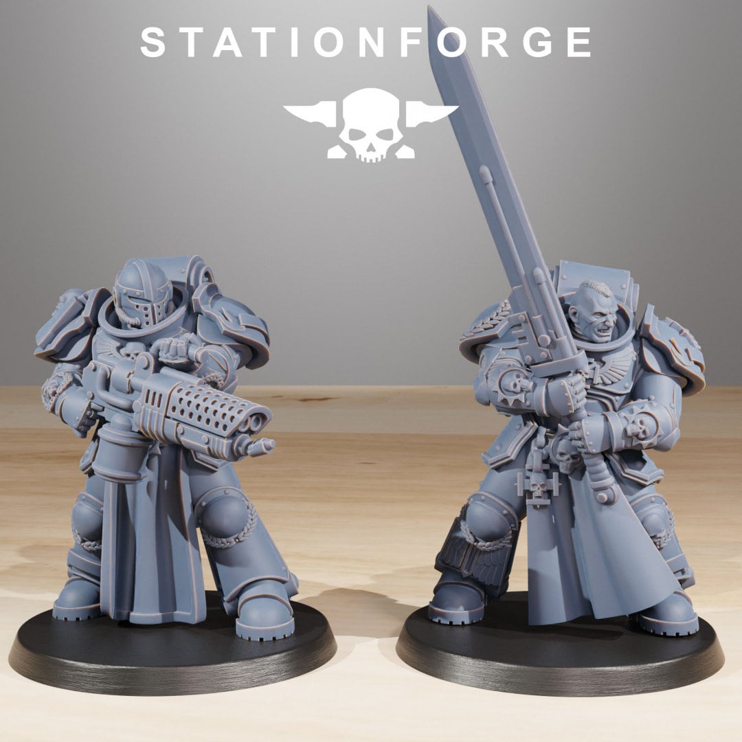 3D Printed Socratis Elites by StationForge Miniatures
