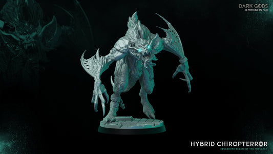 3D Printed Hybrid Chirropterror by Dark Gods Miniatures