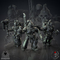 3D Printed Bloody Skulls Dismemberers by EightLegsMiniatures