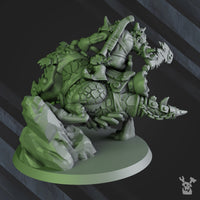 3d Printed Arzott Big Toof on Supahog by DakkaDakka Miniatures