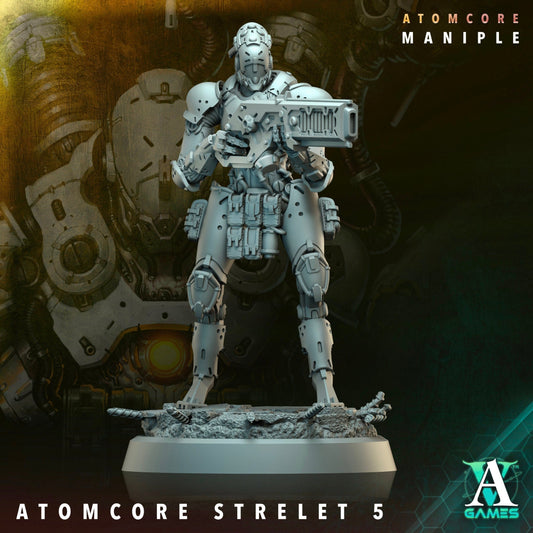 3D Printed Atomcore Strelet by Archvillain Games