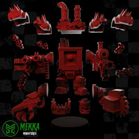 3d Printed Super Mega Armored Ork by Mekka Miniatures