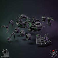 3D Printed Ork Wartruck by Eightlegs Miniatures