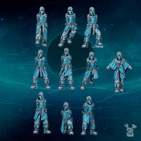 3d Printed Scylla Cultists by DakkaDakka Miniatures