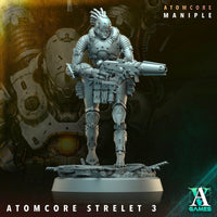 3D Printed Atomcore Strelet by Archvillain Games