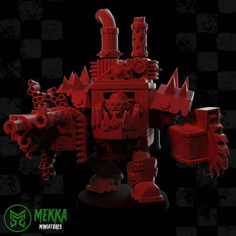 3d Printed Super Mega Armored Ork by Mekka Miniatures – BIG FRENCHIES