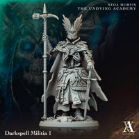 3D Printed Darkspell Militia by Archvillain Games