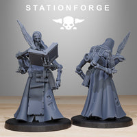 3D Printed GrimCorp Mercenaries by StationForge Miniatures