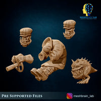 3d Printed Evil Machine Race Ork Car by Meshbrain Labs