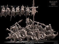 3D Printed Savage Orc Boar Rider Regiment by Avatars of War