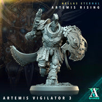 3D Printed Artemis Vigilator by Archvillain Games