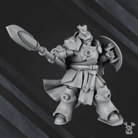 3d Printed Techeart Commander by DakkaDakka Miniatures