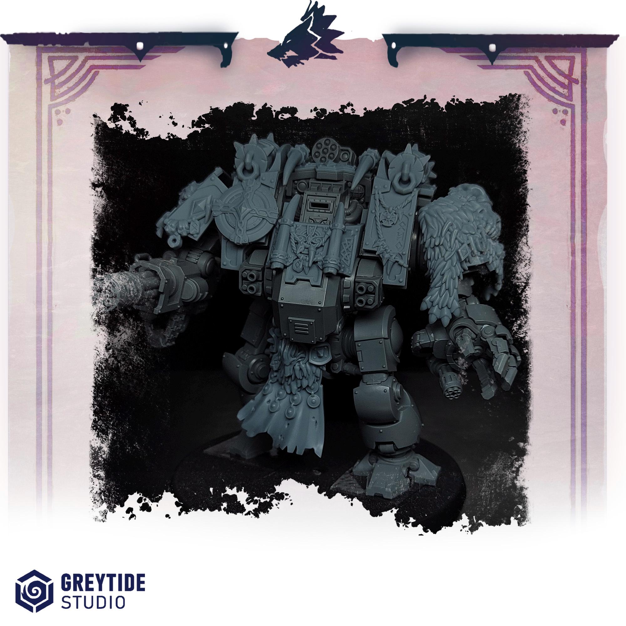 3d Printed Pack Hunter Ancient Armor Upgrade Kit by Greytide Studio