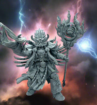 3D Printed Supreme Sorcerer by 3DArtGuy Miniatures