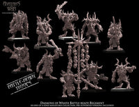 3D Printed Daemons of Wrath Regiment by Avatars of War