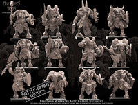 3D Printed Beastman Warriors Regiment x20 by Avatars of War