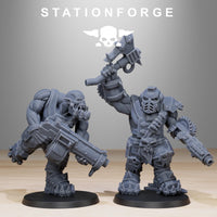3D Printed Orkaz Spec Ops Team by StationForge Miniatures
