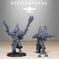 3D Printed Scavenger Cultists by StationForge Miniatures