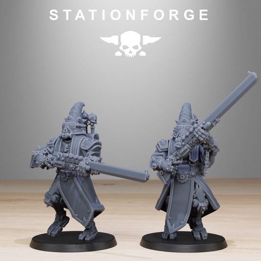3D Printed Scavenger Cultists by StationForge Miniatures