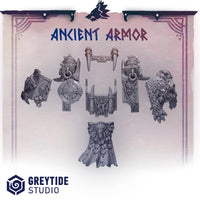 3d Printed Pack Hunter Ancient Armor Upgrade Kit by Greytide Studio
