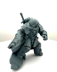 3d Printed Black Lions Justicar by DakkaDakka Miniatures