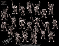 3D printed Demons of Pestilence by Avatars of War