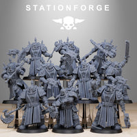 3D Printed Corrupted Socratis Squad by StationForge Miniatures