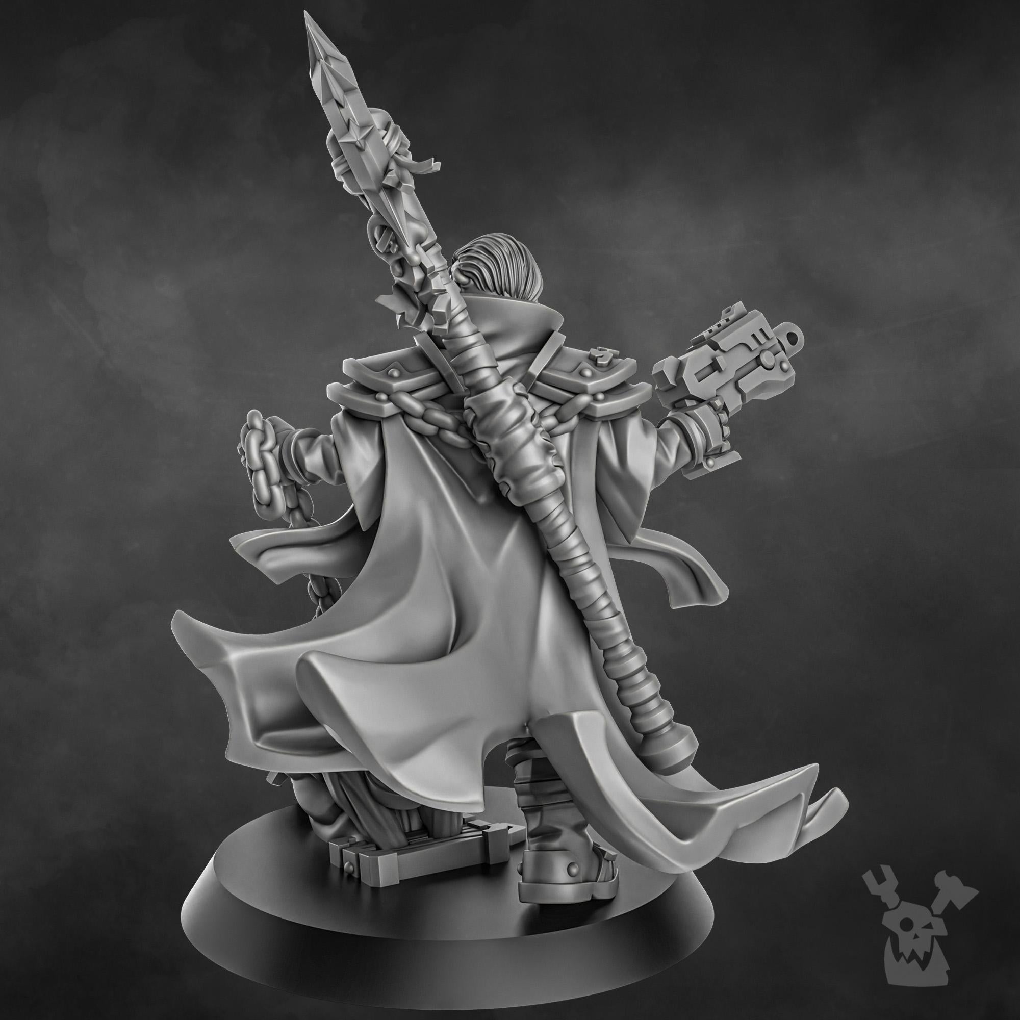 3d Printed Imperial Investigator by DakkaDakka Miniatures