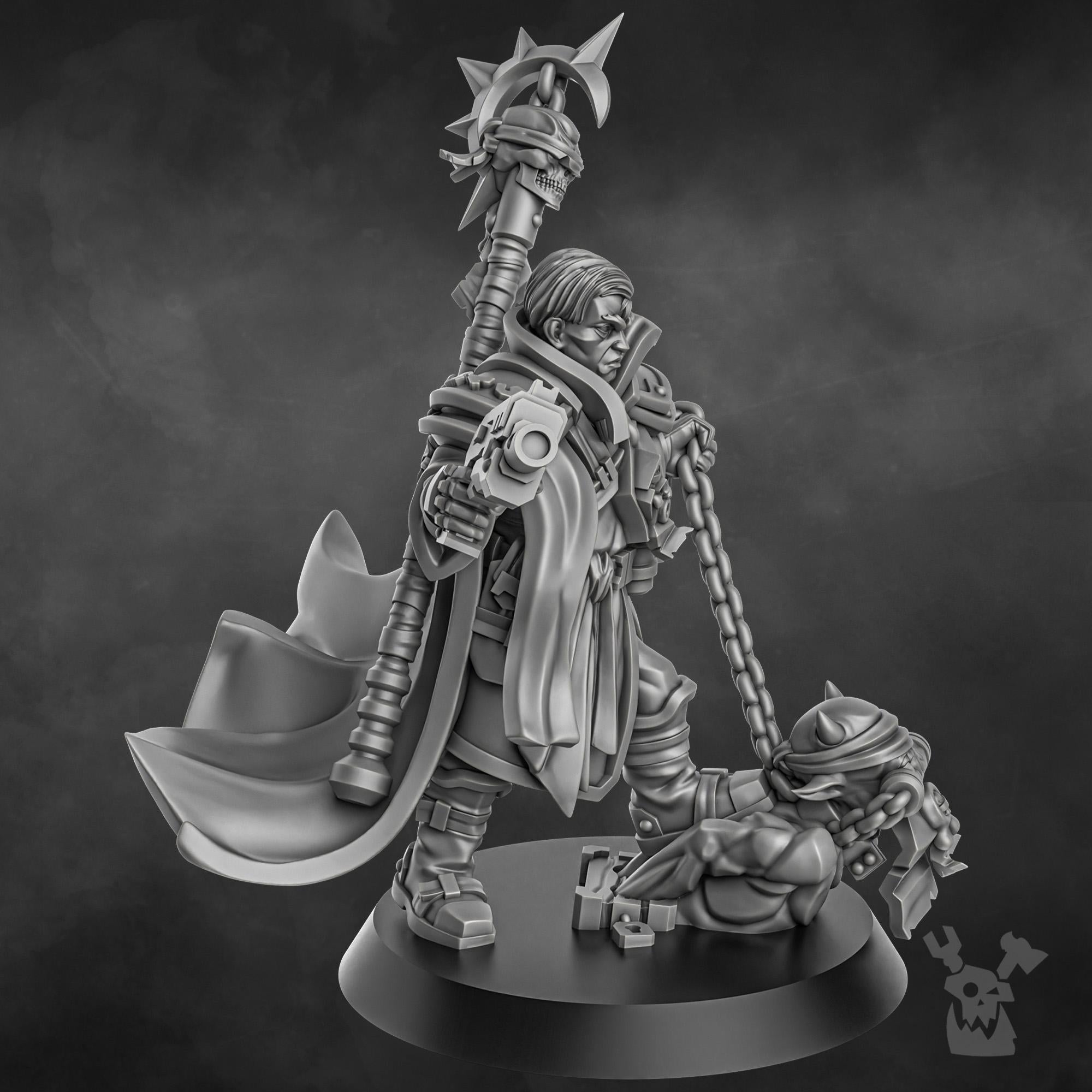 3d Printed Imperial Investigator by DakkaDakka Miniatures