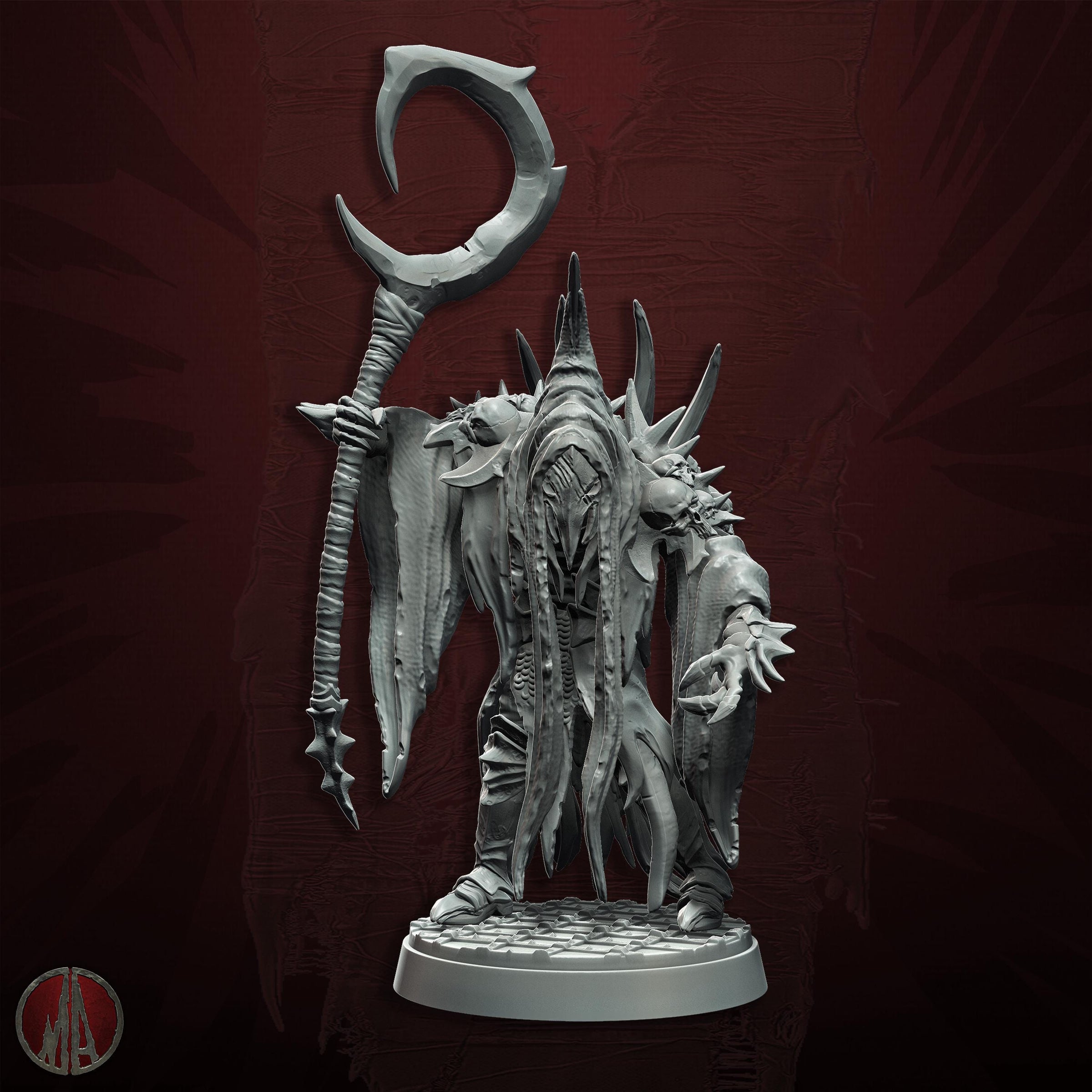 3D printed Orc Oracles by Monolith Arts