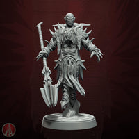 3D printed Orc Warmaster by Monolith Arts
