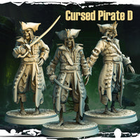 3d Printed Cursed Buccaneers by Monolith Arts
