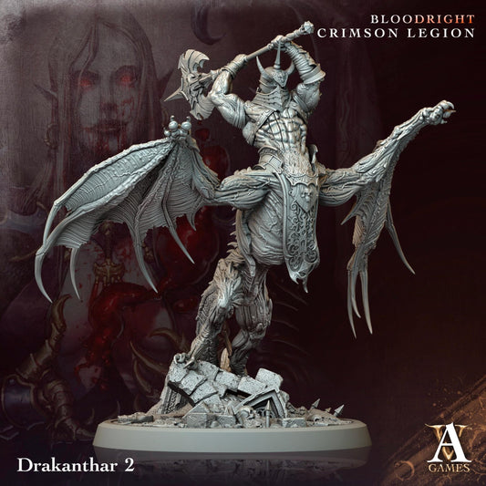 3D Printed Drakanthar by Archvillain Games
